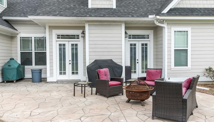 Stamped Concrete Patio Sacramento